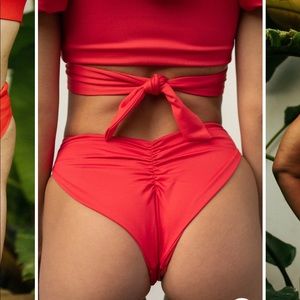 Londre High Leg Scrunch Bottom